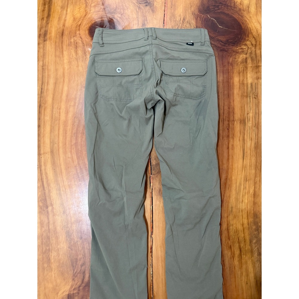 Prana Halle Straight Women's Hiking Pants 4 Nylon Low Rise Standard Short ZZ19 - Picture 6 of 6